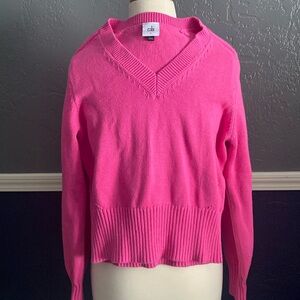 Pink cotton Cabo sweater